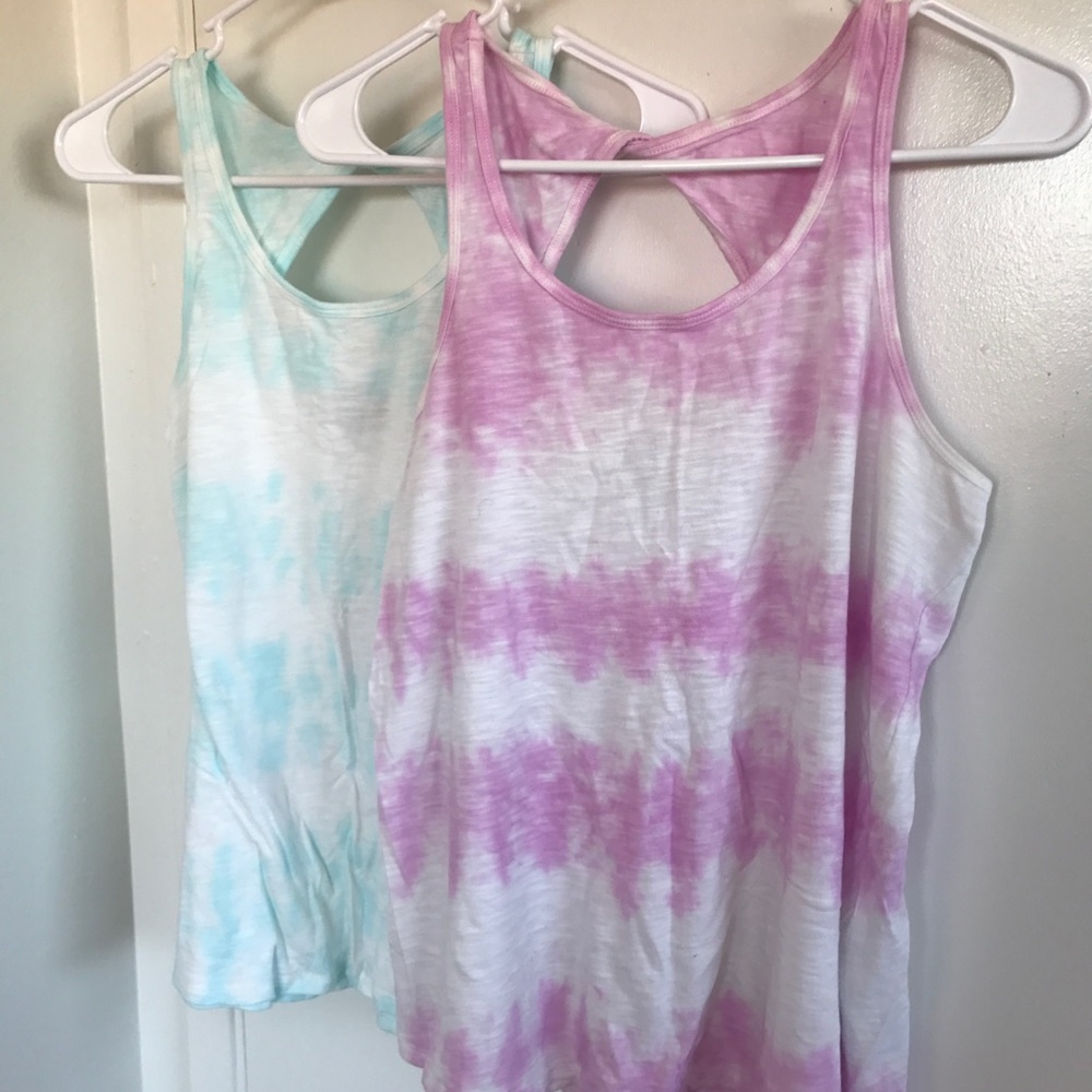 Abercrombie Tie Dye tank bundle